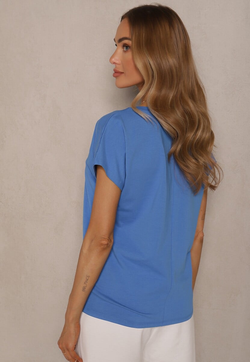 T-shirt Linithiela Albastru 3