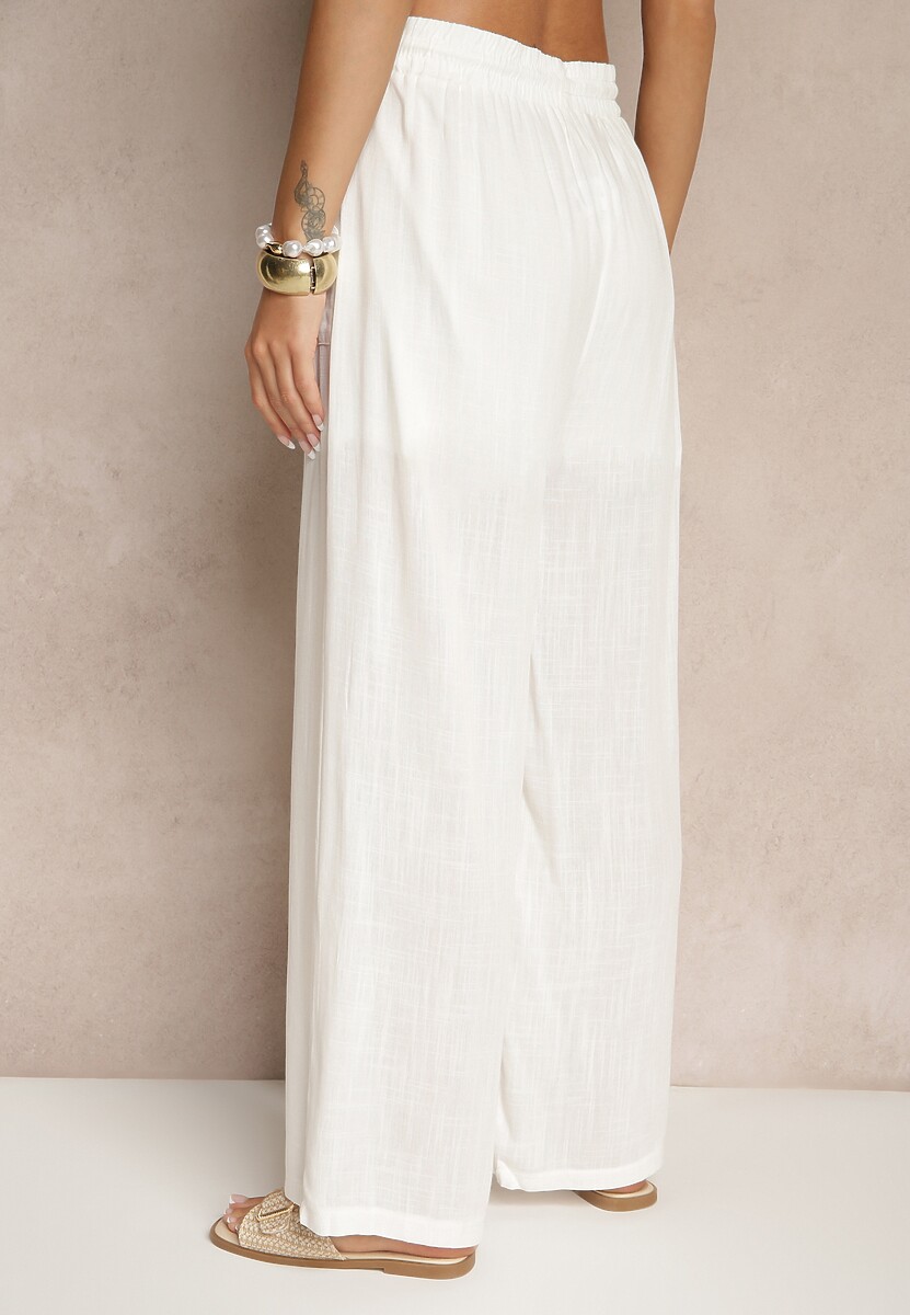 Pantaloni Efridessa Albi 3
