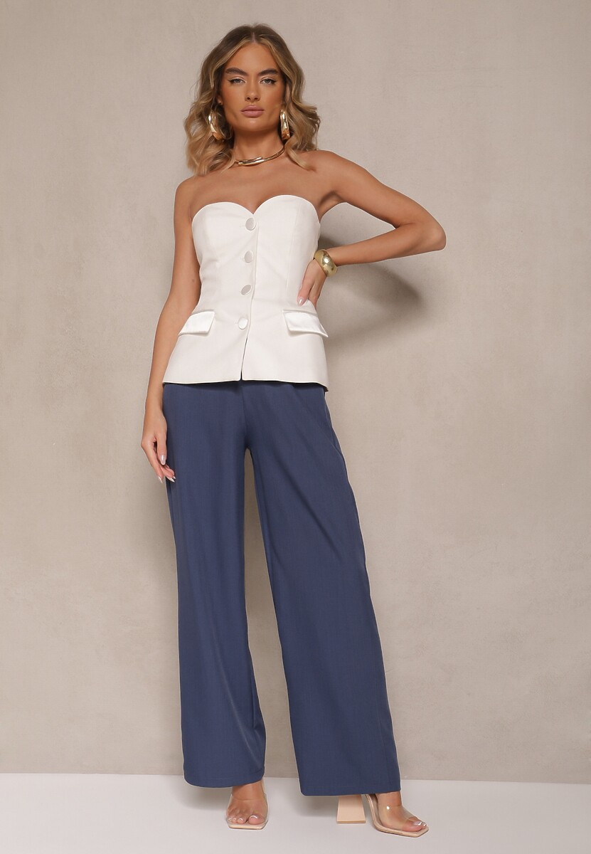 Pantaloni Fevelira Bleumarin 1