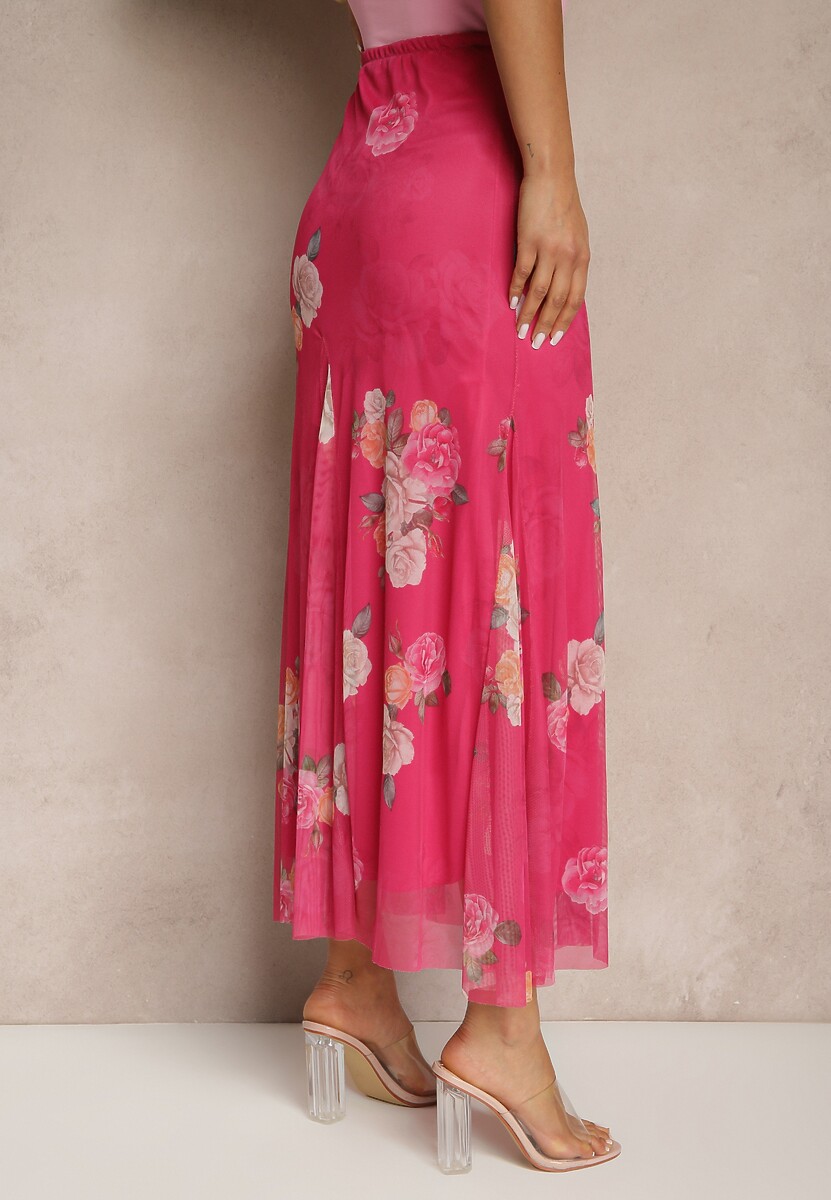 Fustă Efrirene Fucsia 3