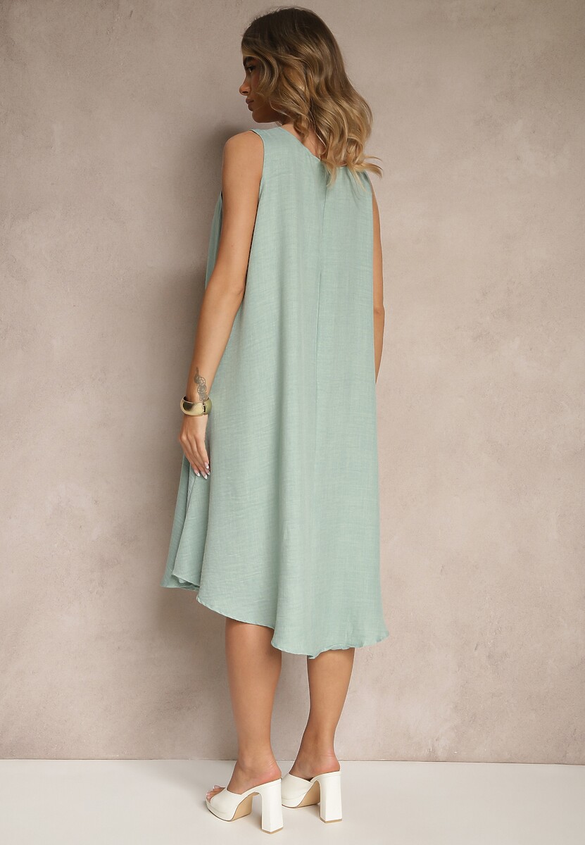 Rochie Mevolira Verde deschis 3