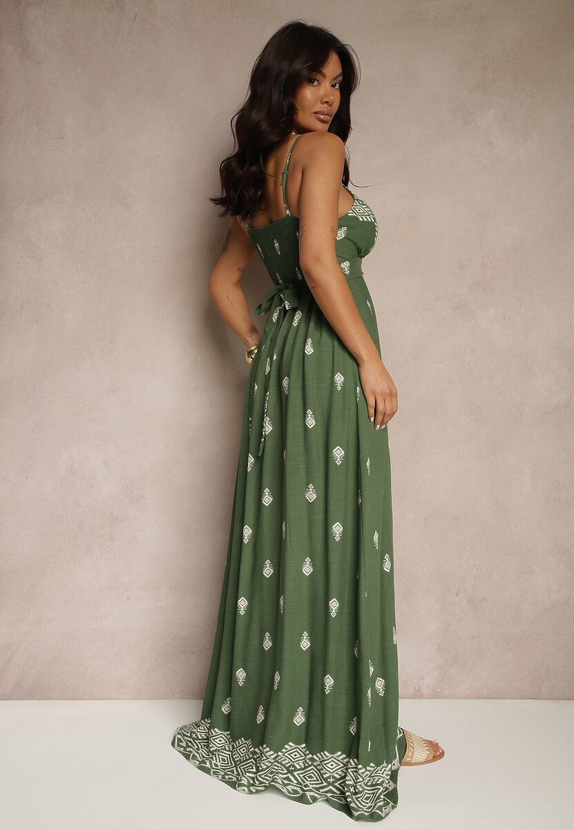 Rochie Reveesia Verde 3