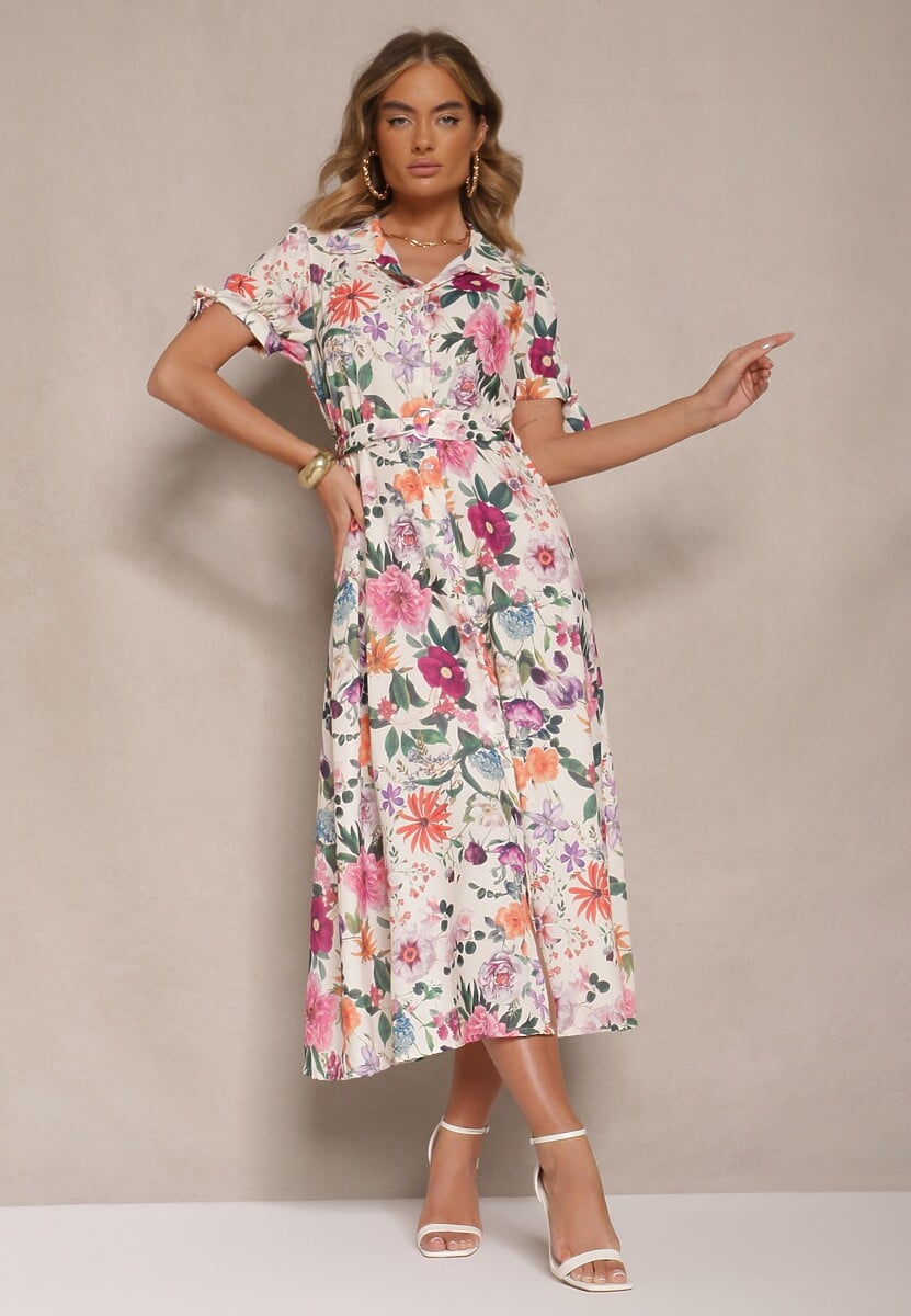 Rochie Fevalirra Bej deschis 1
