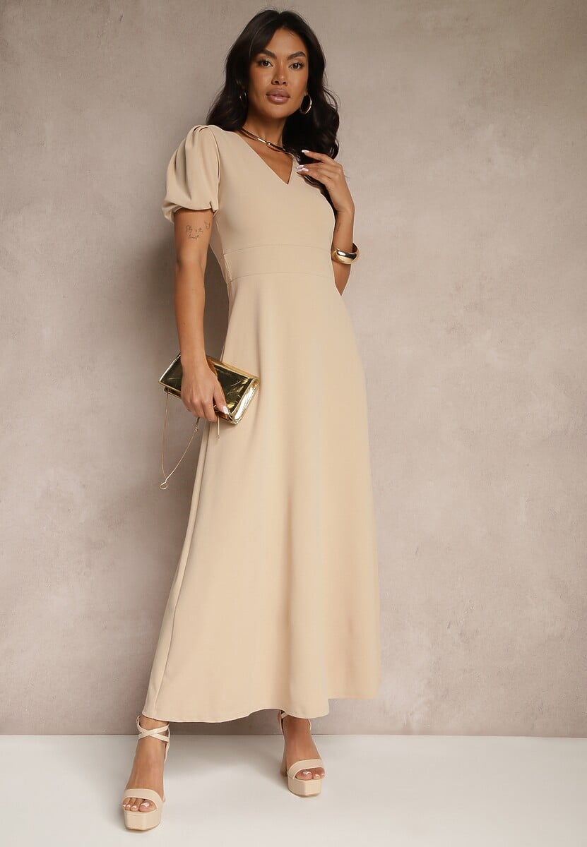 Rochie Efrusae Bej deschis 2
