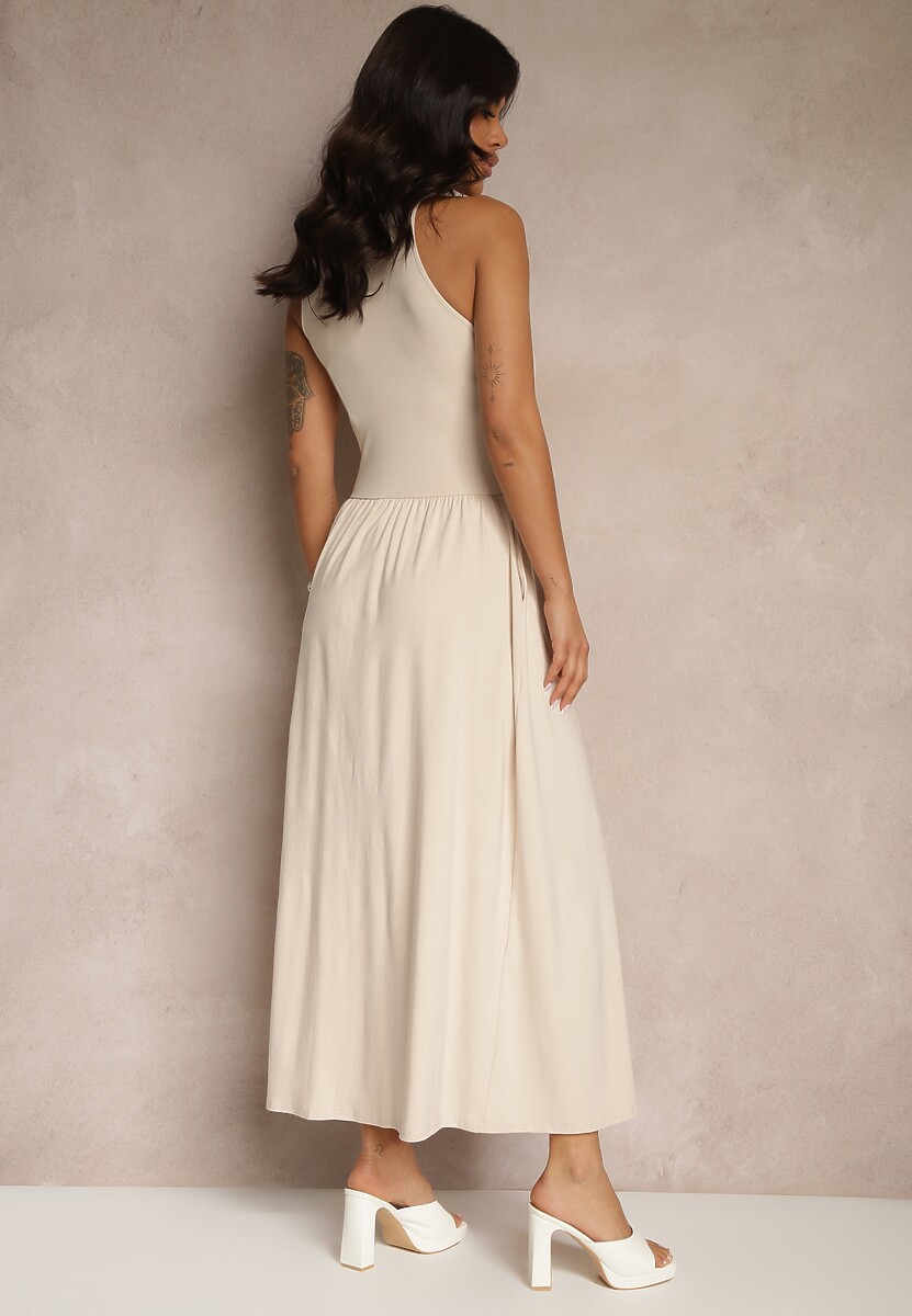 Rochie Lirevane Bej deschis 3