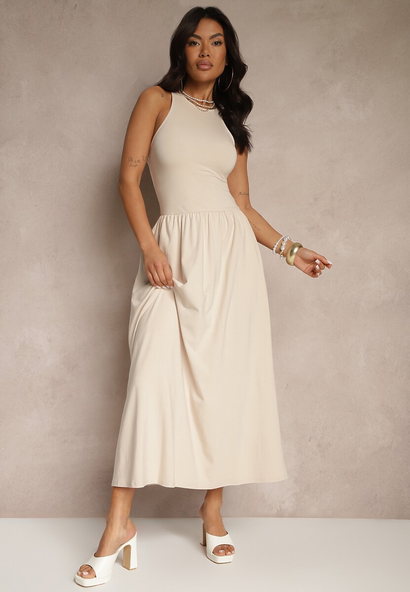 Rochie Lirevane Bej deschis 1