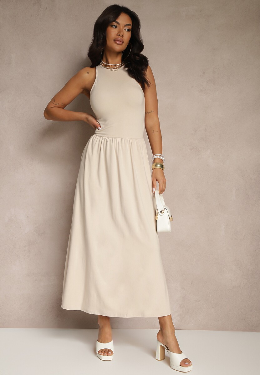 Rochie Lirevane Bej deschis 2