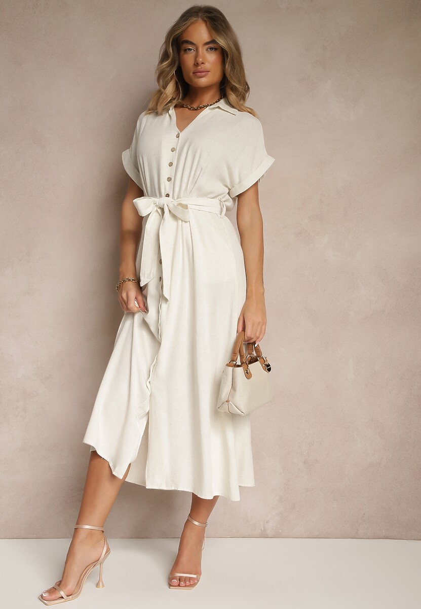 Rochie Efralissea Bej deschis 2