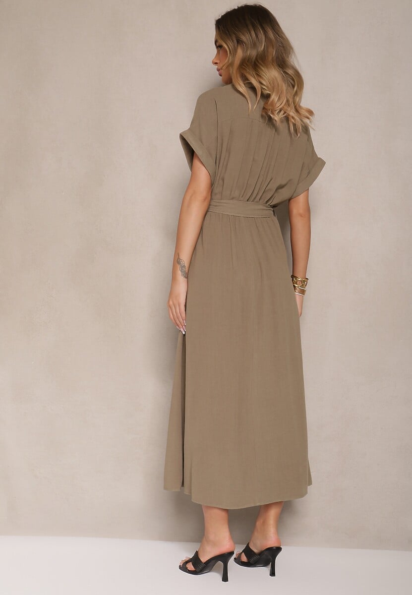 Rochie Efralissea Verde închis 3