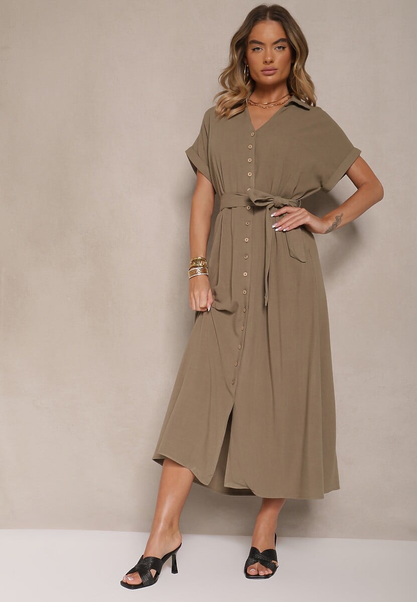Rochie Efralissea Verde închis 1