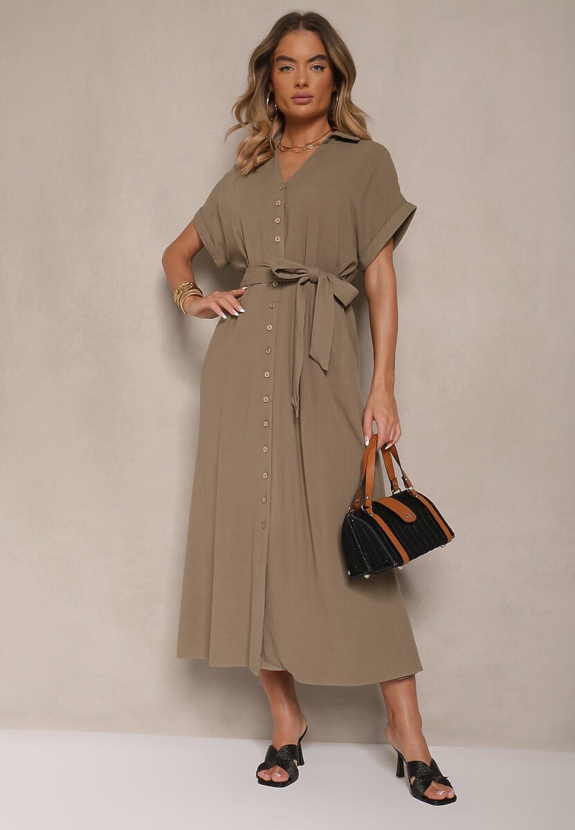 Rochie Efralissea Verde închis 2