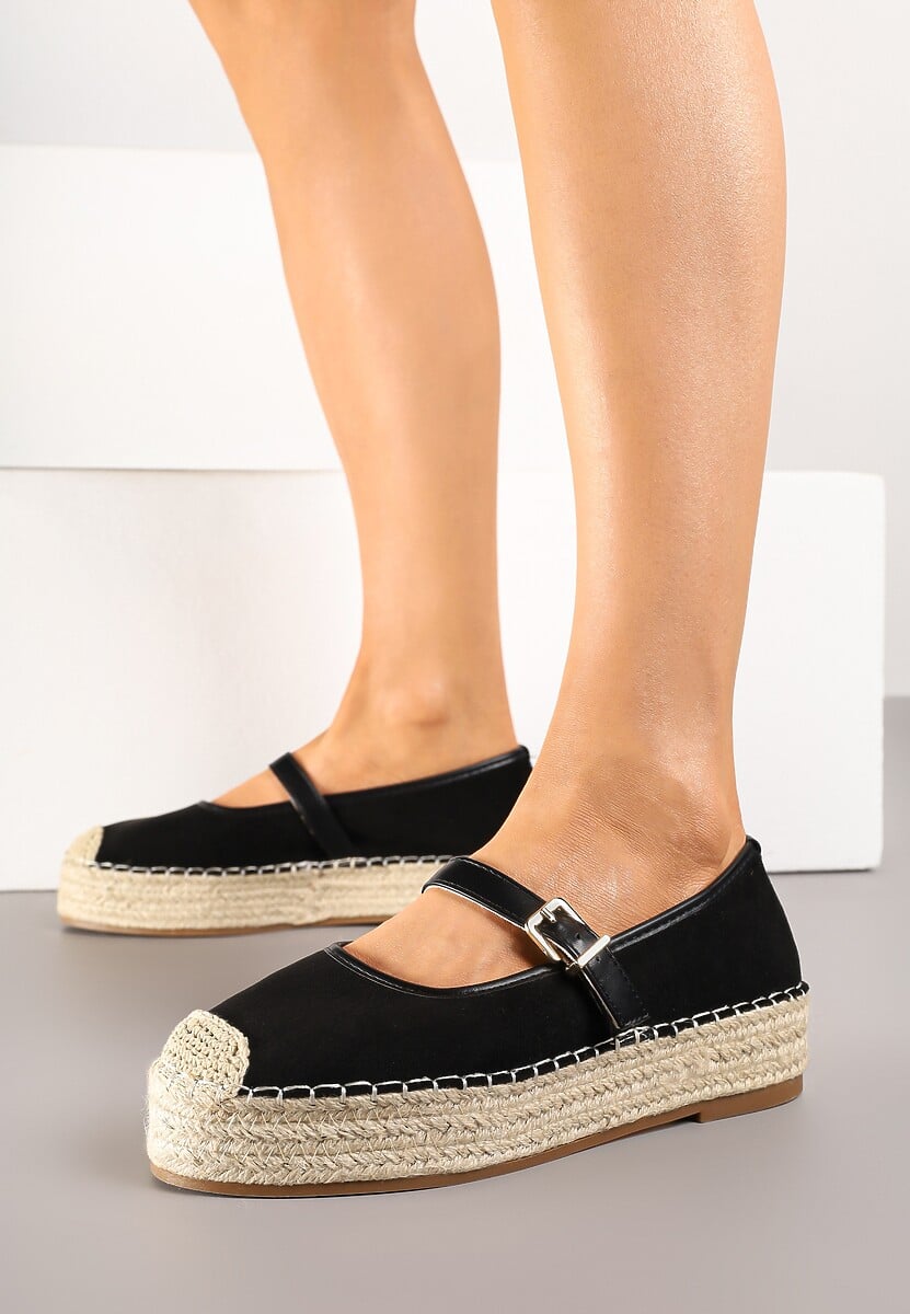 Espadrile Fevolise Negre 1