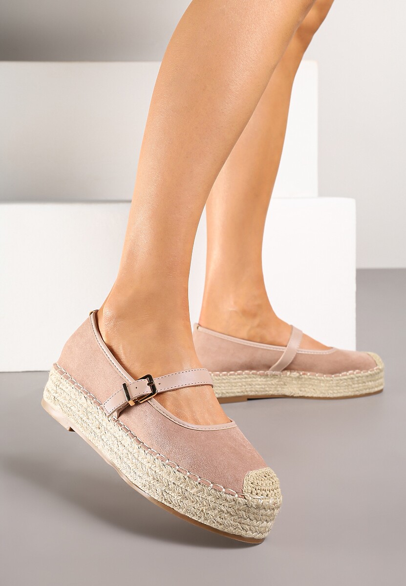 Espadrile Fevolise Roz 1