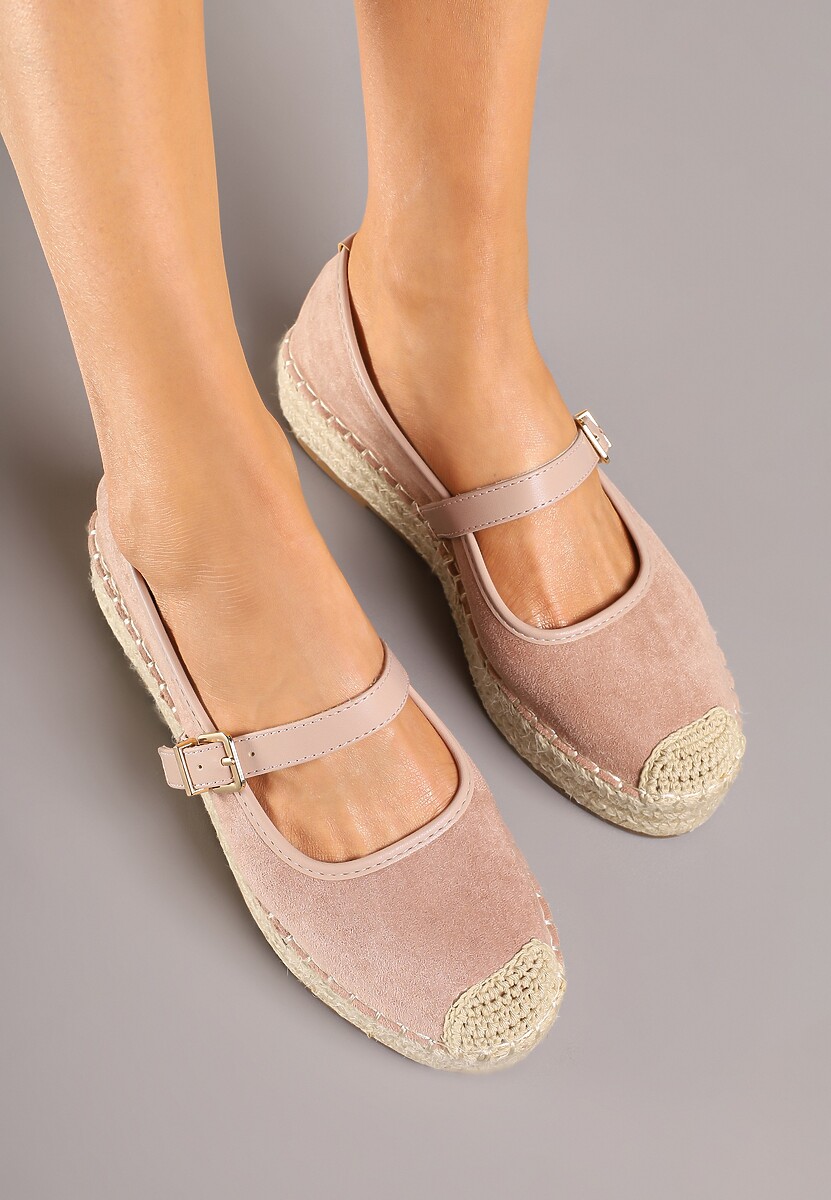 Espadrile Fevolise Roz 3