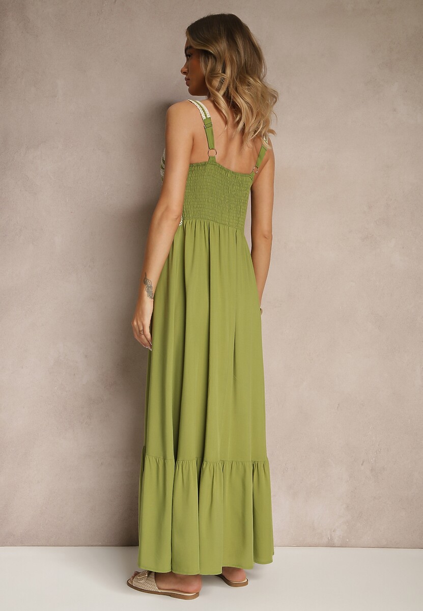 Rochie Efralisse Verde 3