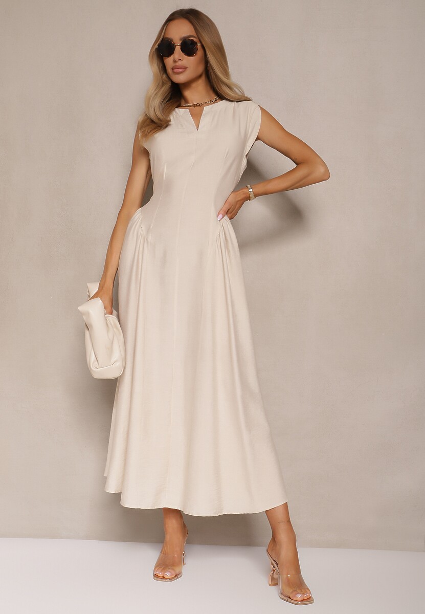 Rochie Lirune Bej 2
