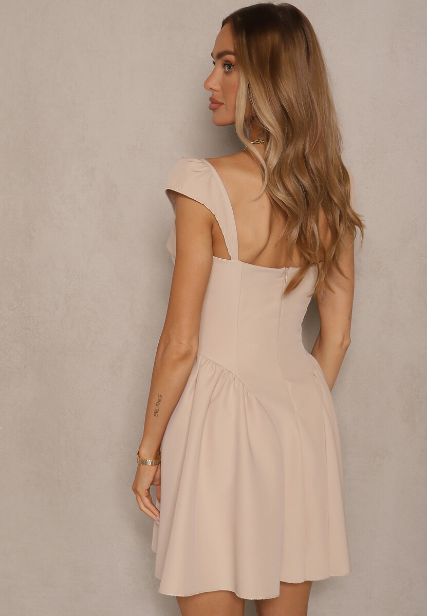 Rochie Salaviel Bej 3