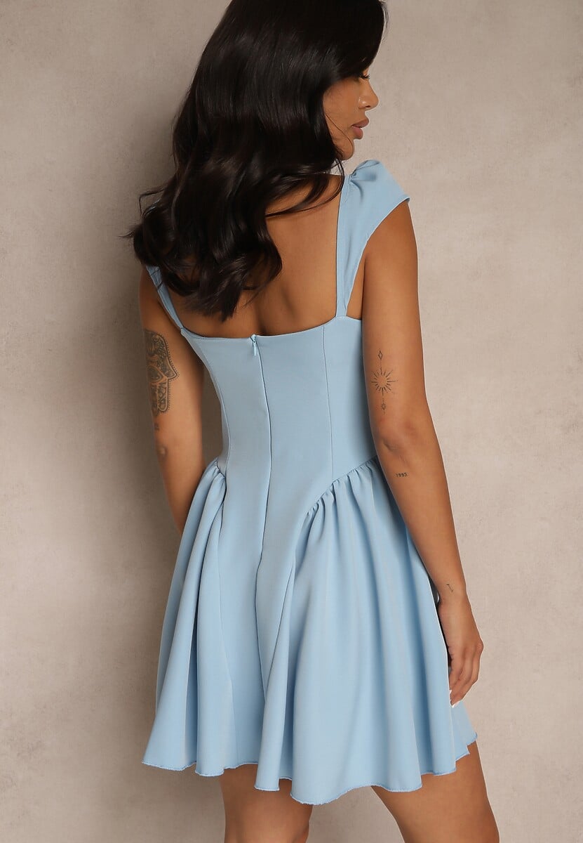 Rochie Salaviel Albastră 3