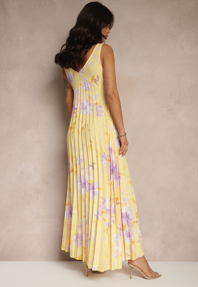 Rochie Nitanela Galbenă 3