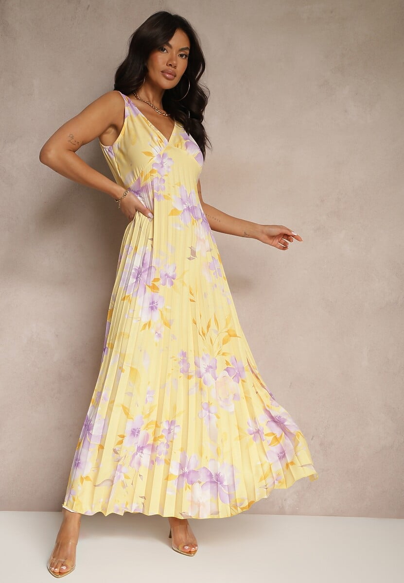 Rochie Nitanela Galbenă 1