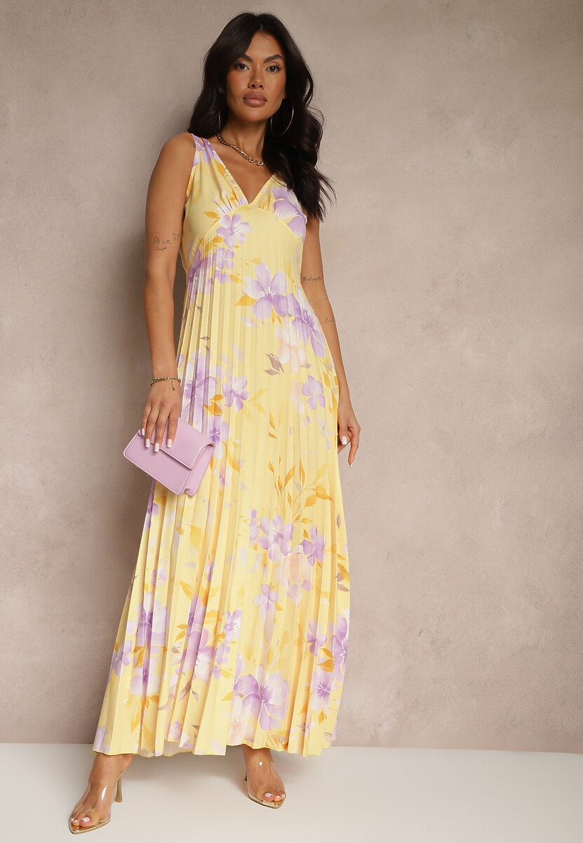 Rochie Nitanela Galbenă 2