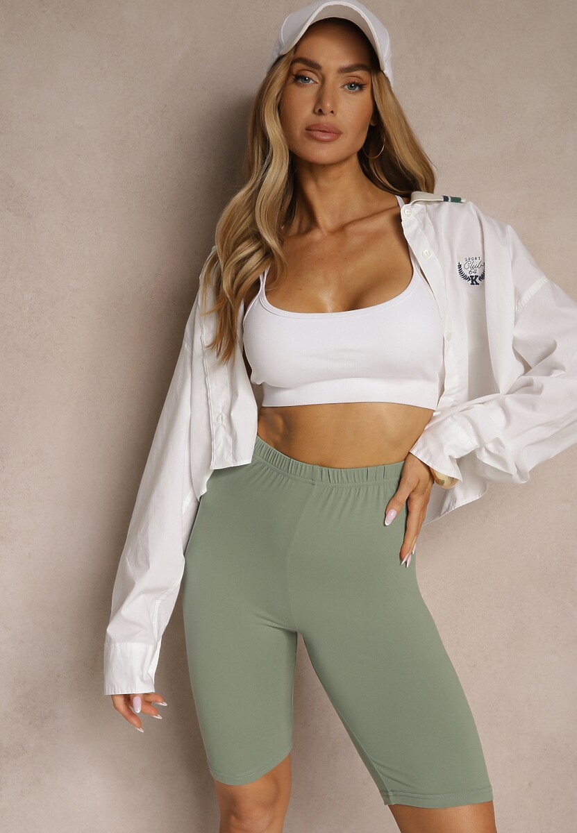 Pantaloni scurți Liracine Verde închis 1