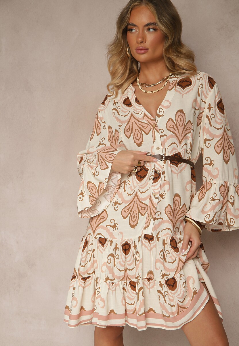 Rochie Pasiretia Bej deschis 1
