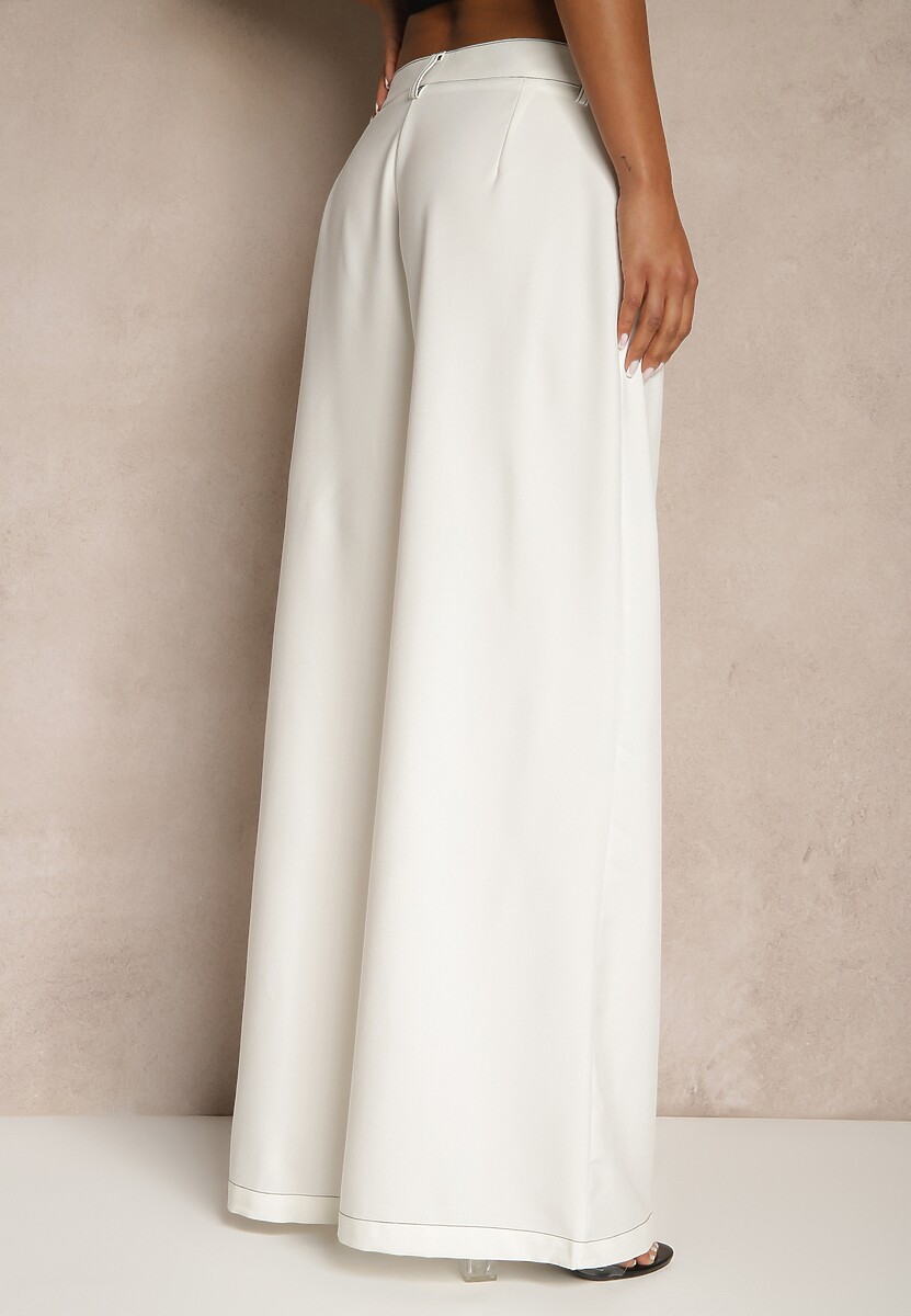 Pantaloni Linadia Albi 3