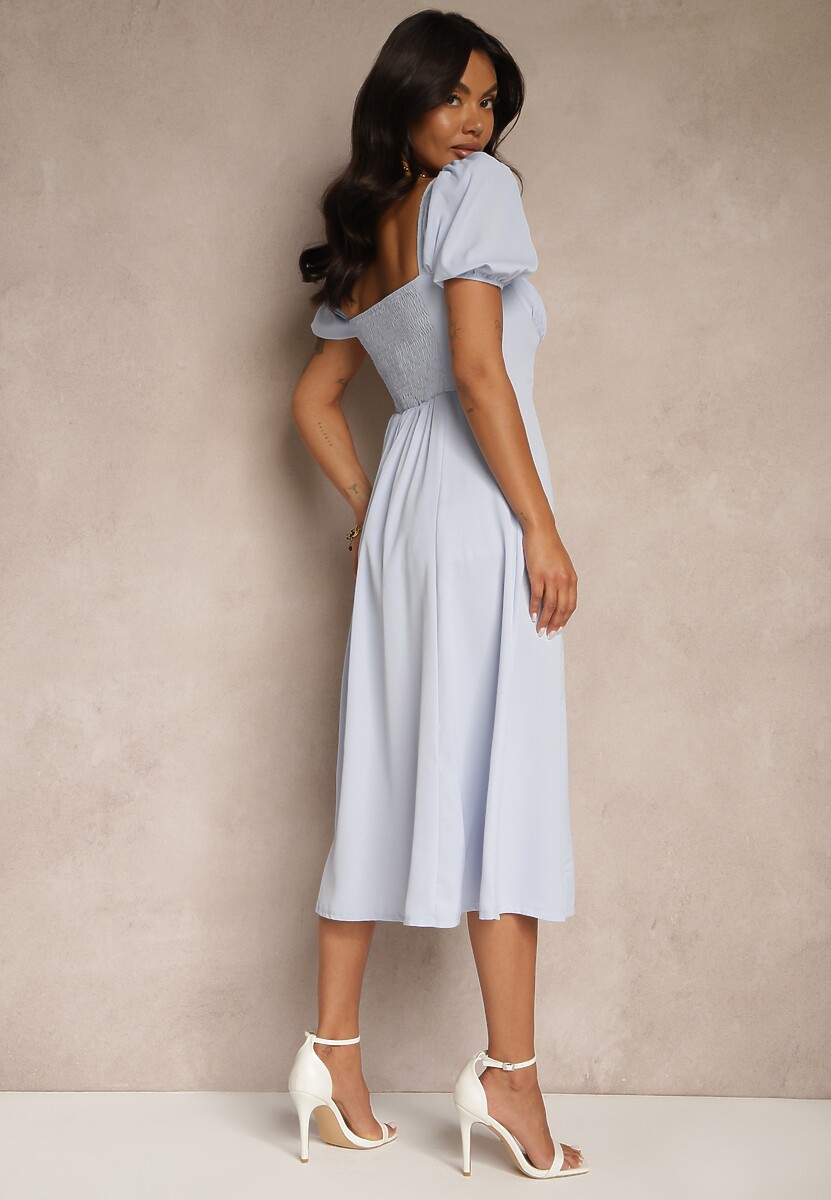 Rochie Idanvera Albastră 3