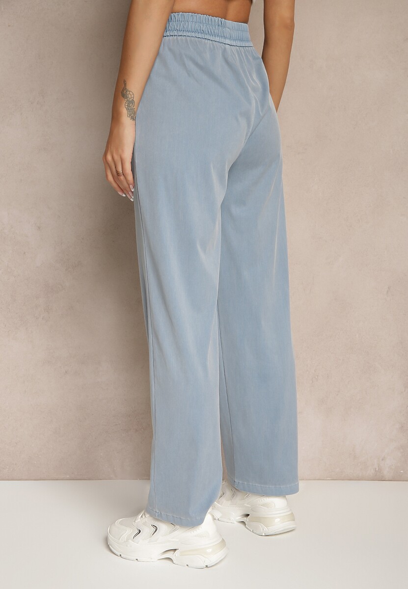 Pantaloni Frovanna Albaștri 3