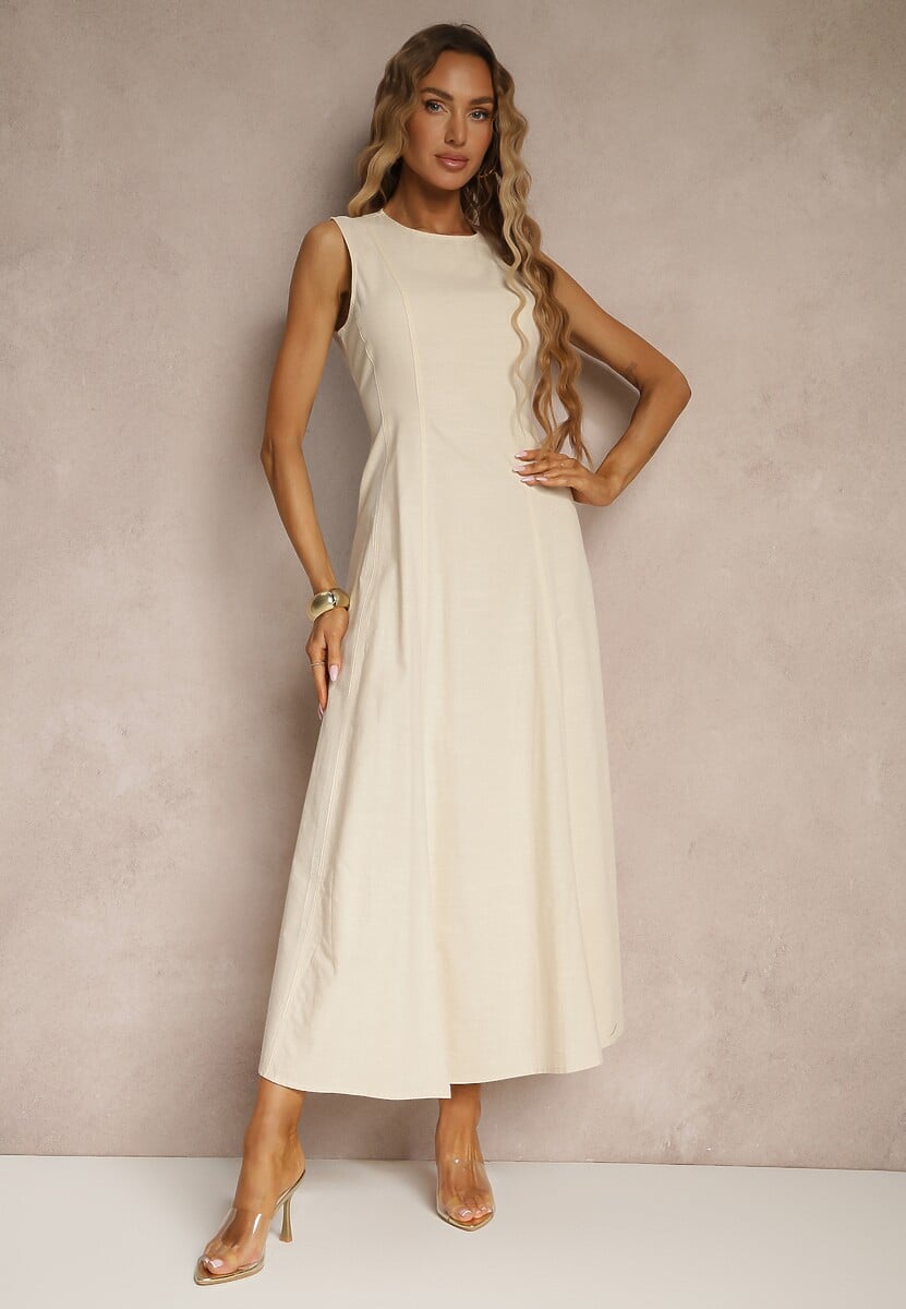 Rochie Saravisse Bej deschis 1