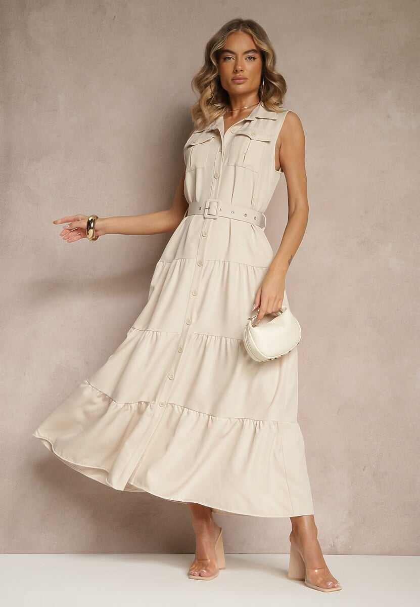 Rochie Maviosa Bej 2