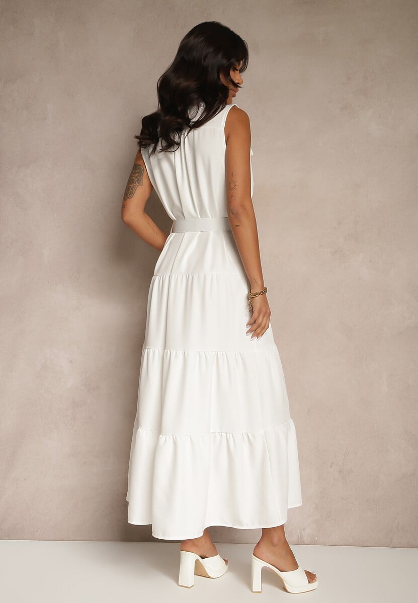 Rochie Maviosa Albă 3