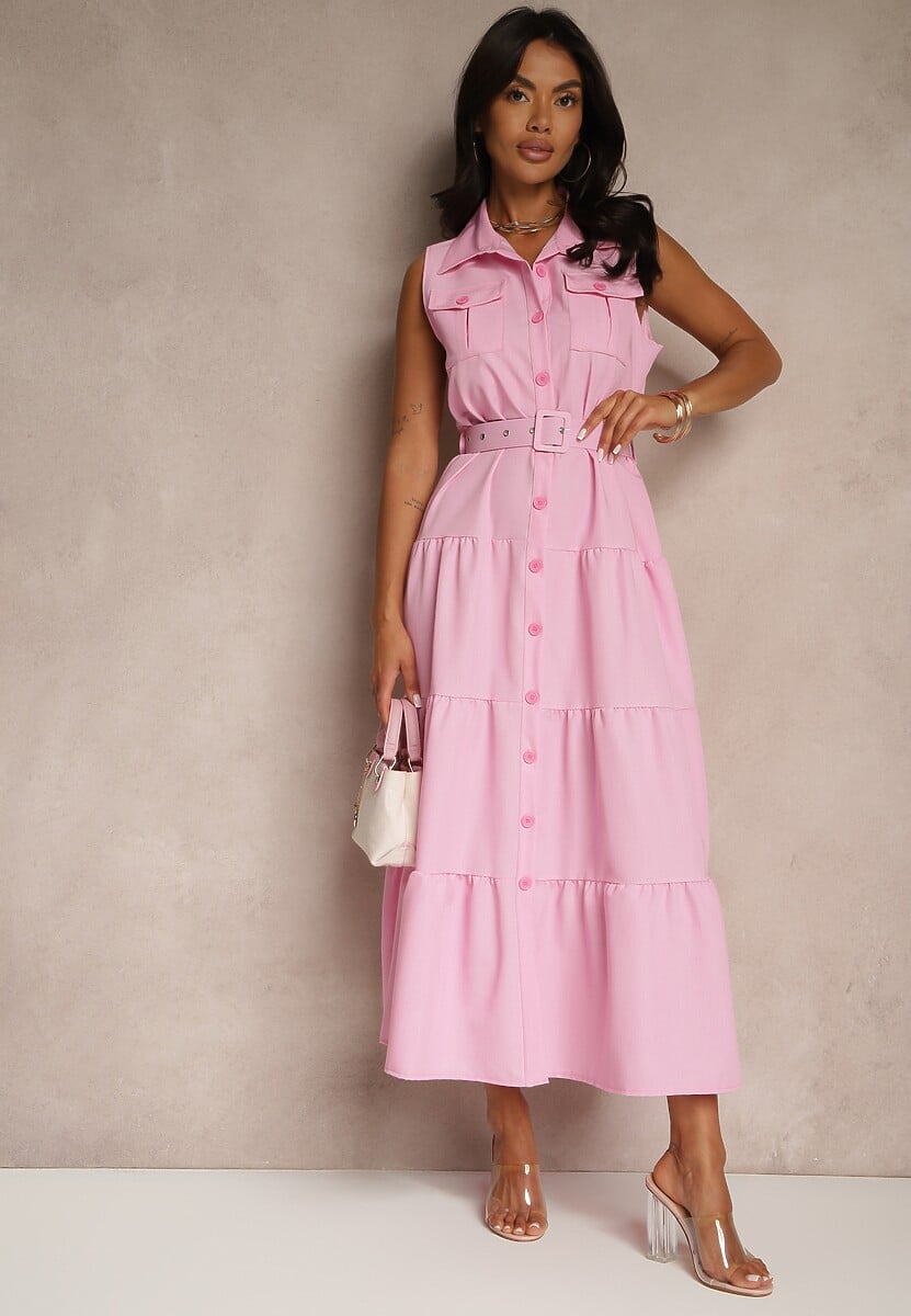 Rochie Maviosa Roz 2