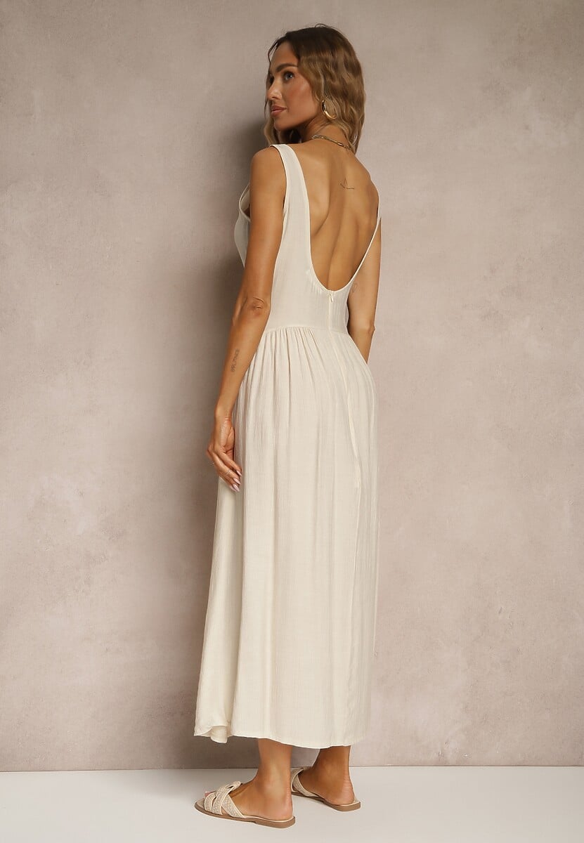 Rochie Milunisa Bej 3