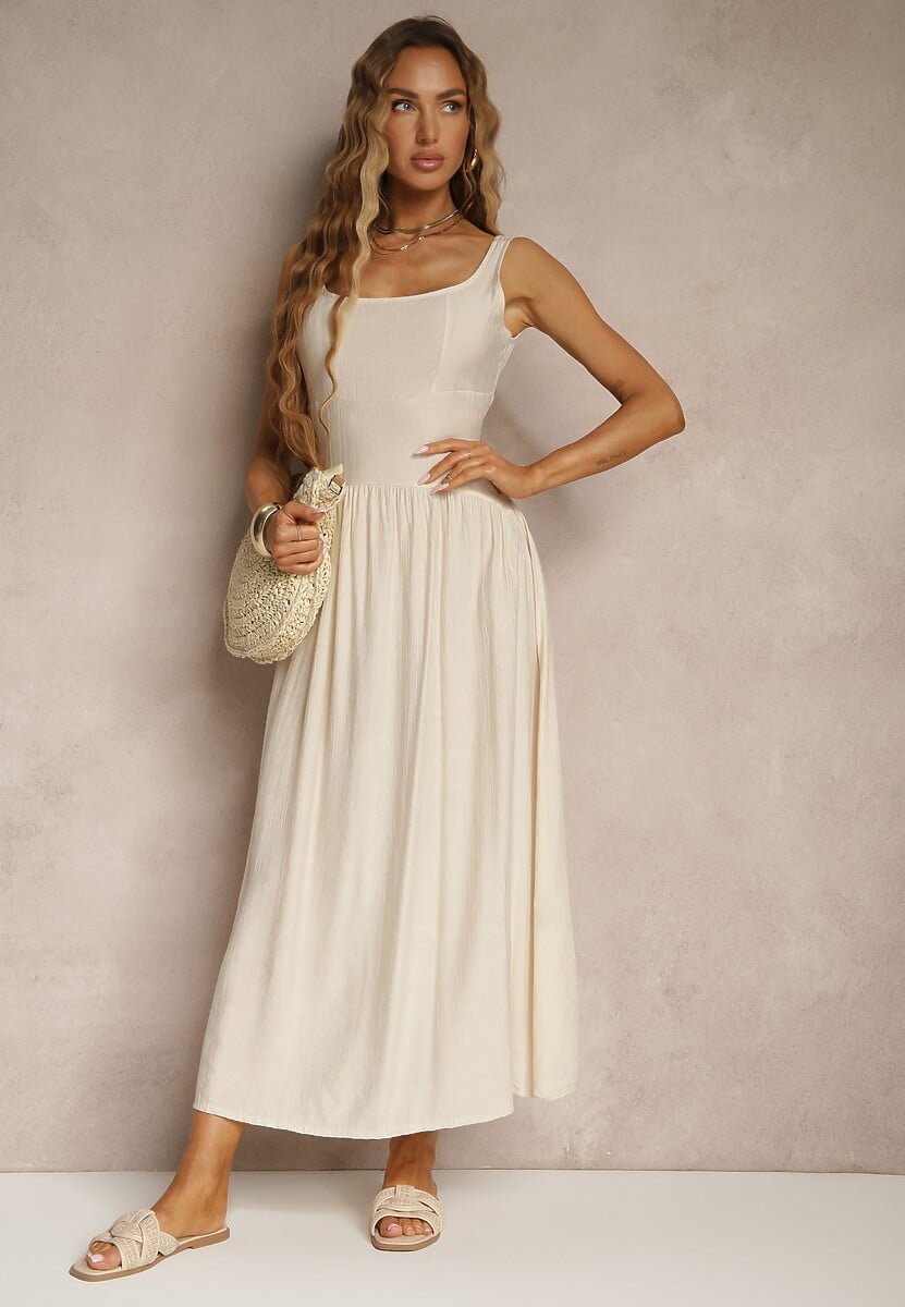 Rochie Milunisa Bej 2