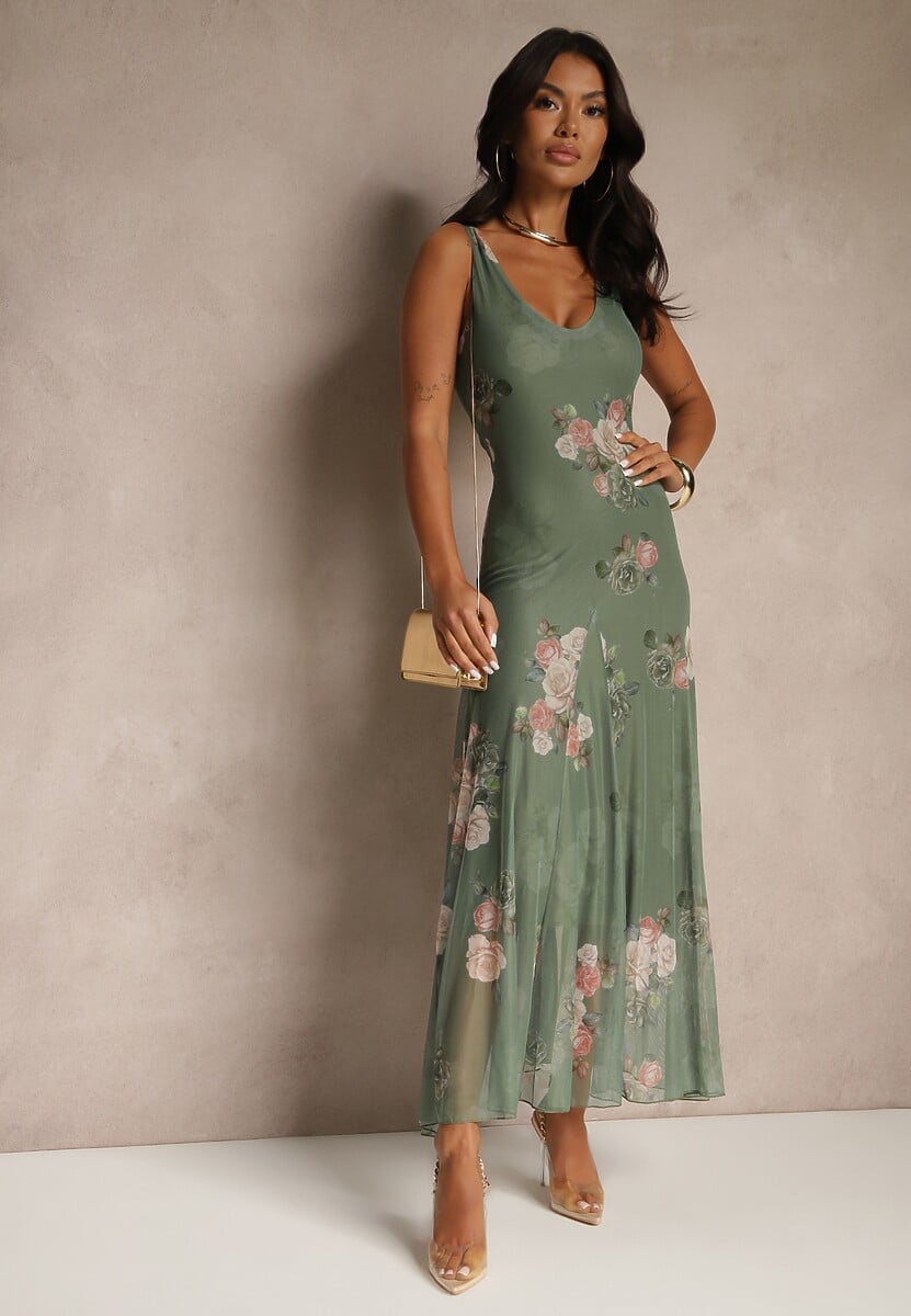 Rochie Milosea Verde închis 2