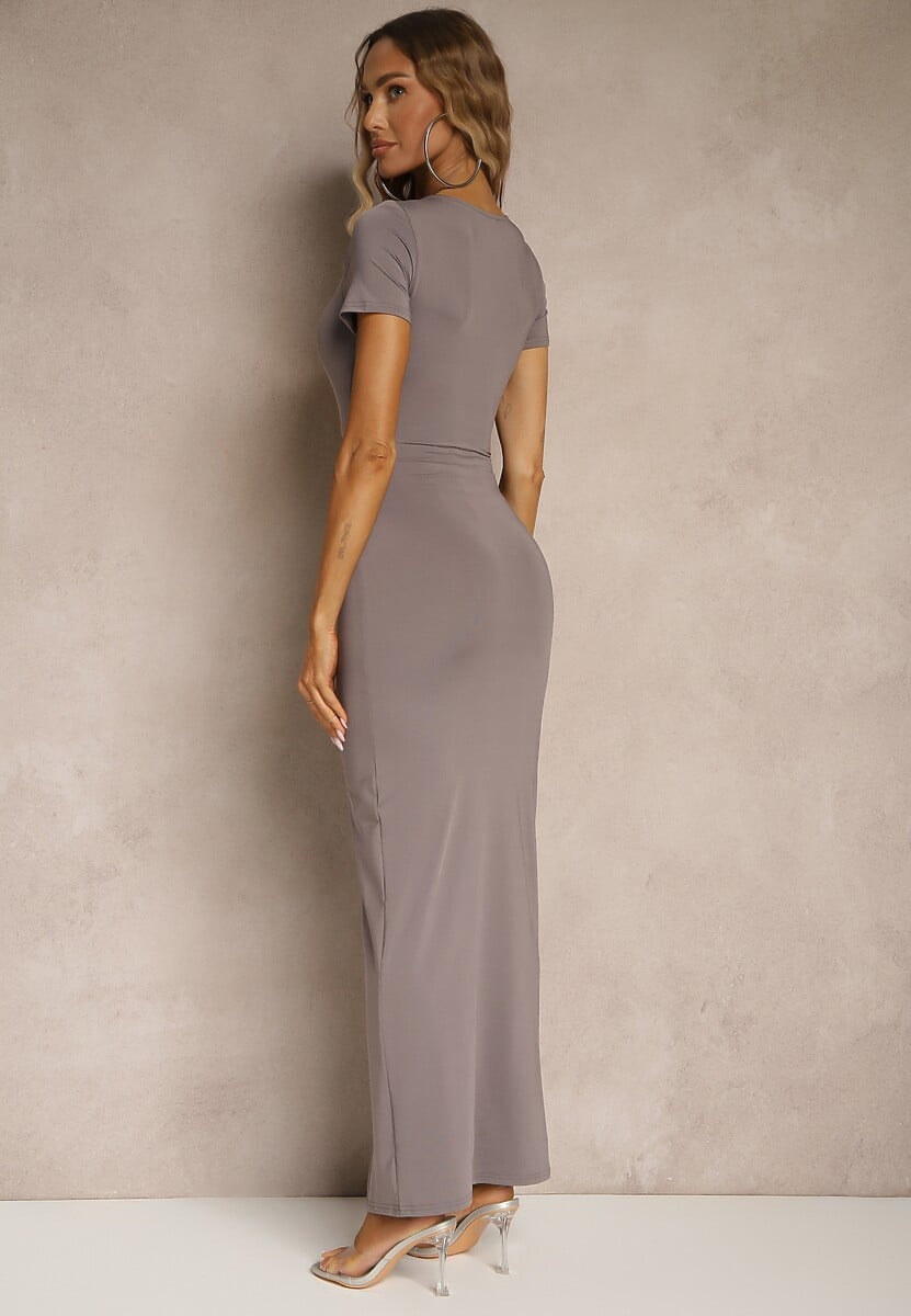 Rochie Milanorea Gri 3