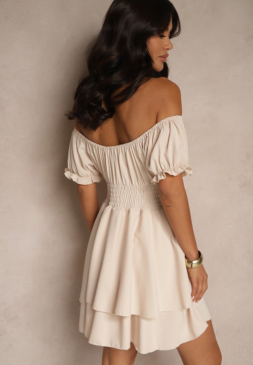 Rochie Mavilare Bej 3