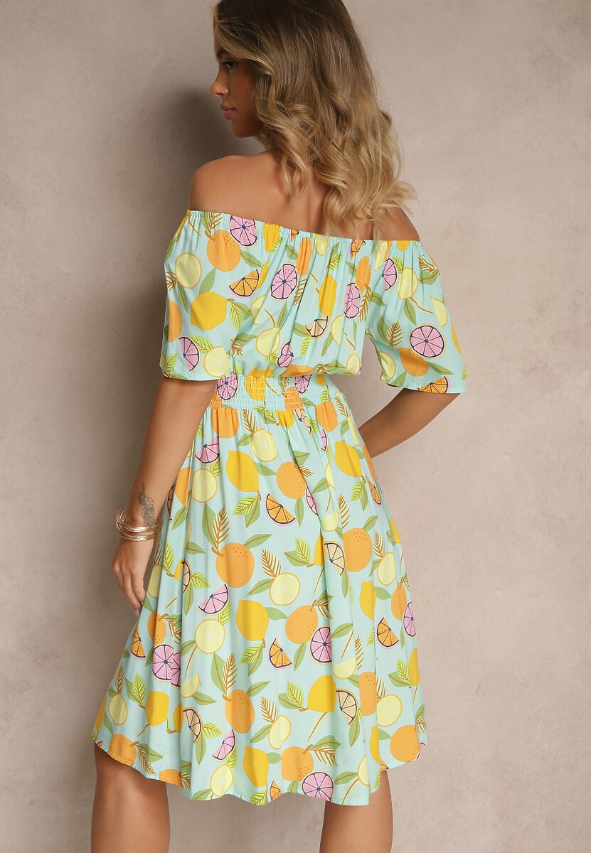 Rochie Aprona Albastru deschis 3
