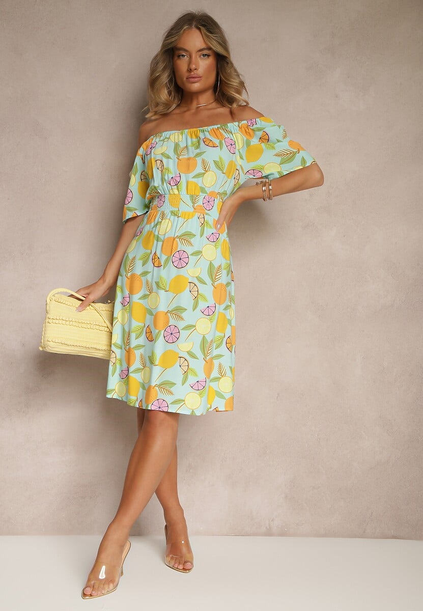 Rochie Aprona Albastru deschis 2