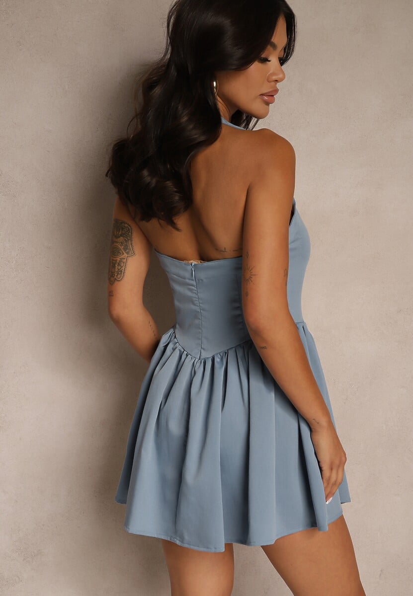 Rochie Addiana Albastră 3