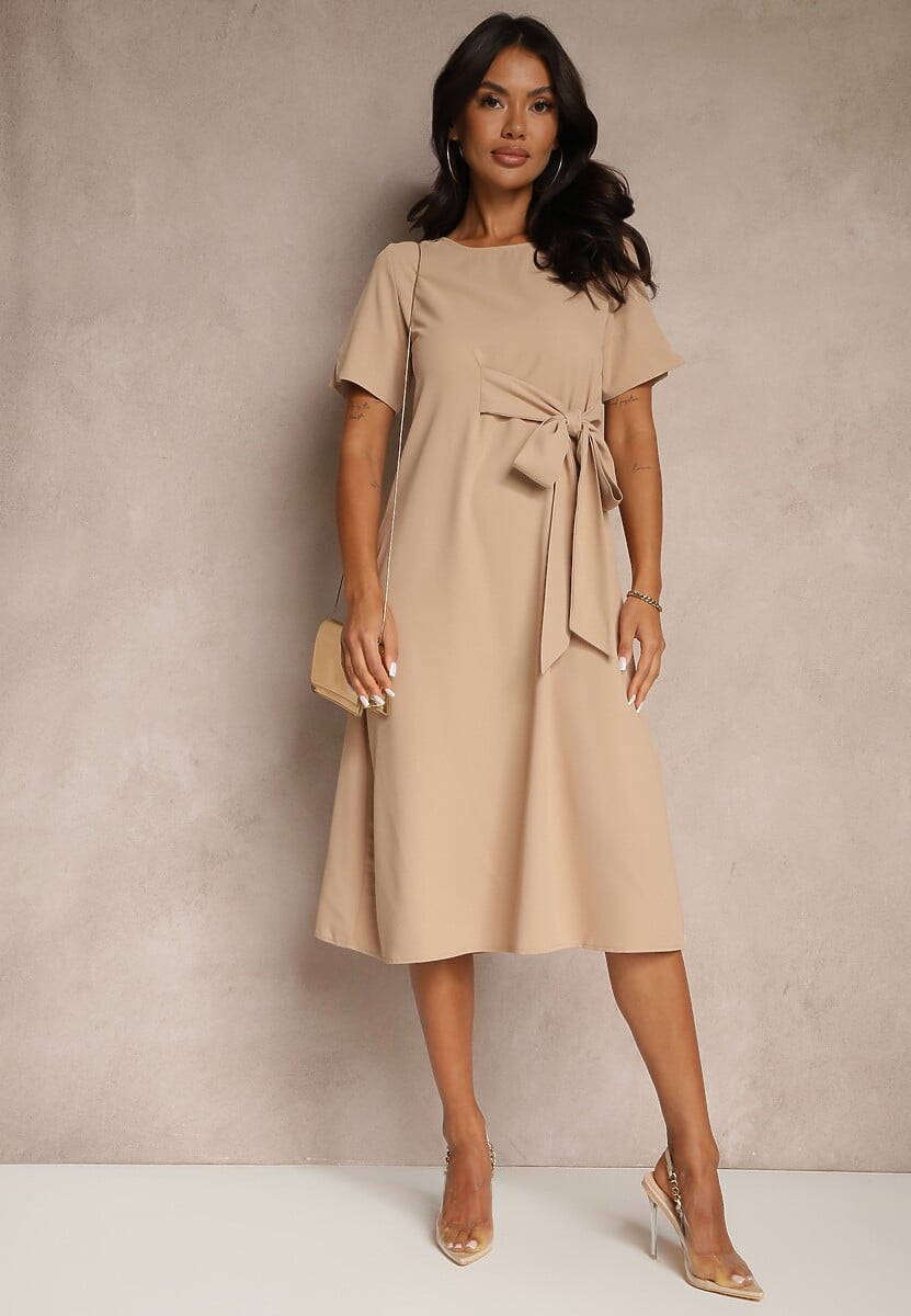 Rochie Folarenne Bej 1