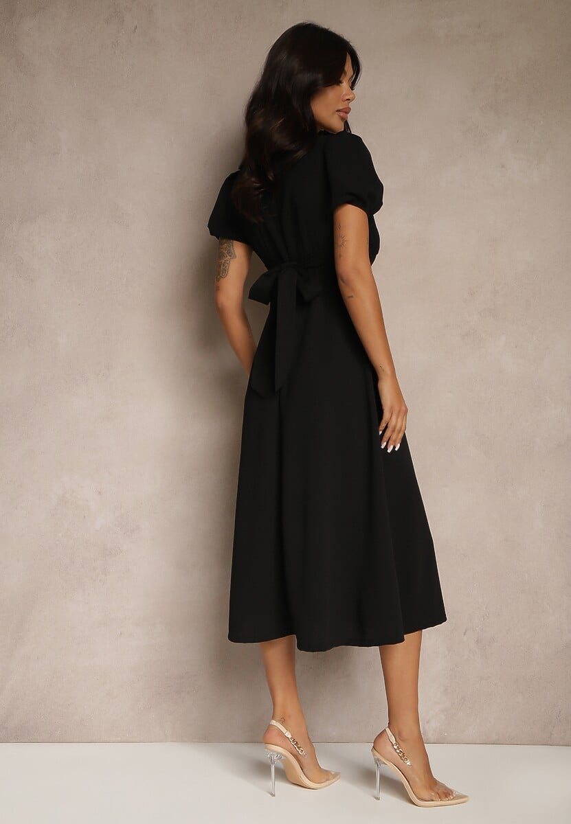 Rochie Ziverine Neagră 3