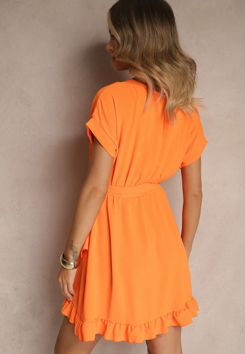 Rochie Addea Portocalie 3