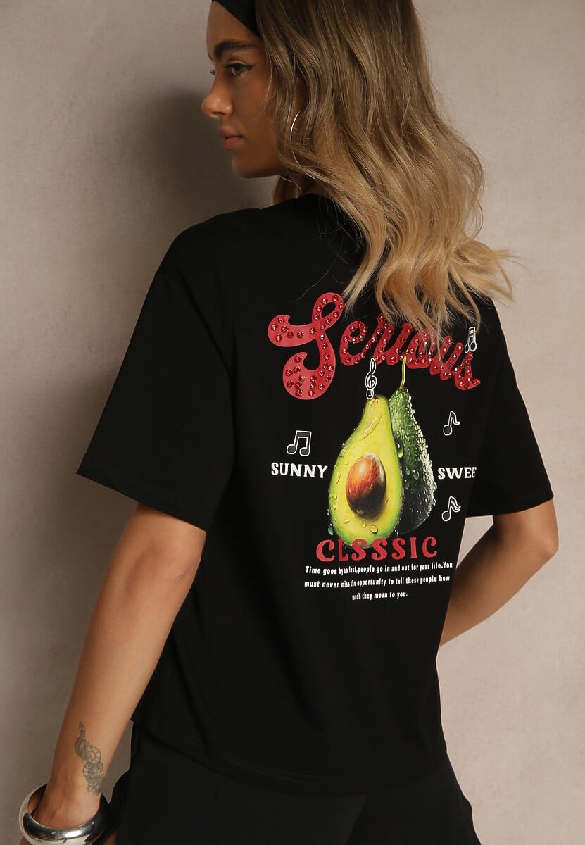 T-shirt Tilannia Negru 3