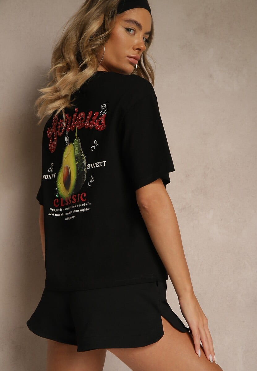 T-shirt Tilannia Negru 1