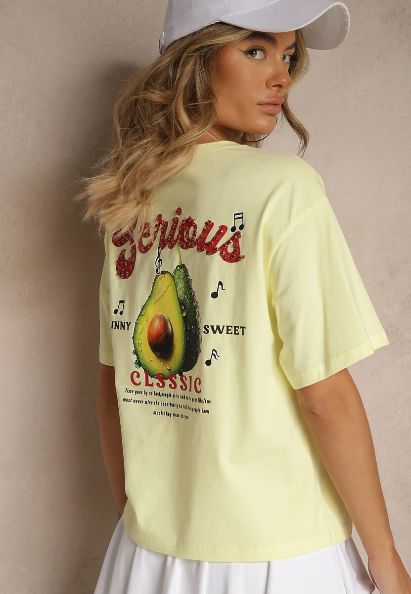 T-shirt Tilannia Galben 3