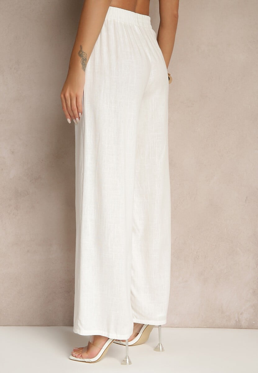 Pantaloni Filarive Albi 3