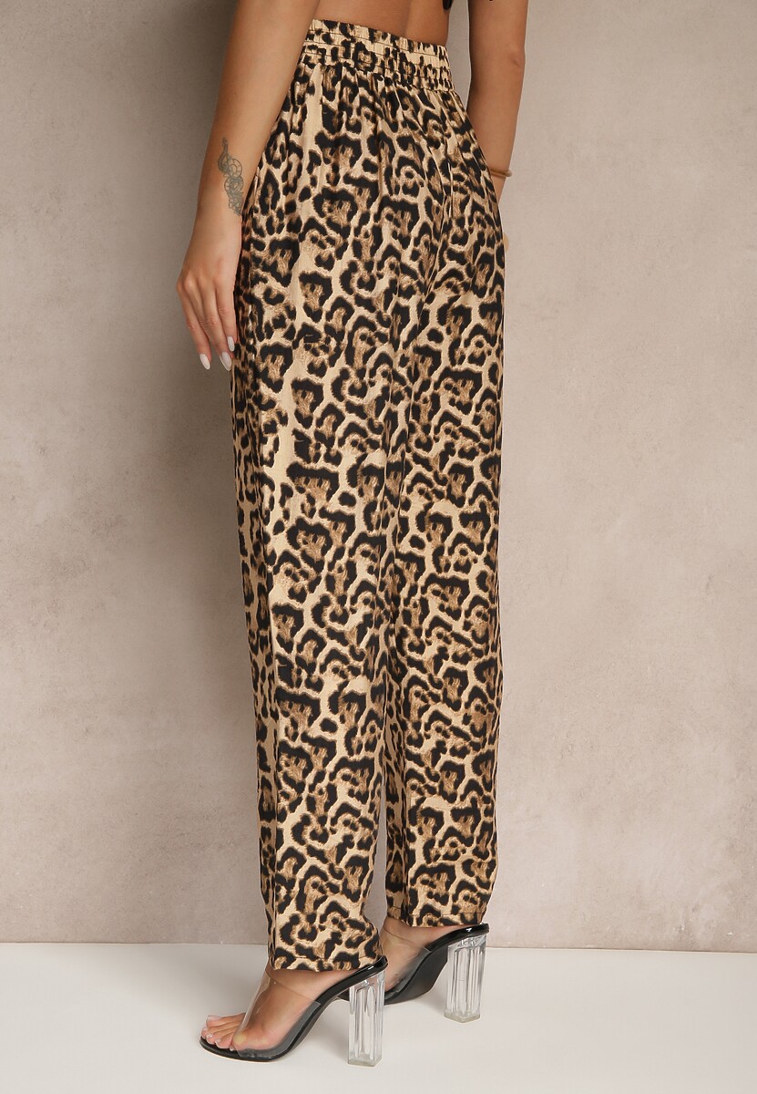 Pantaloni Tilarisea Imprimeu leopard 3